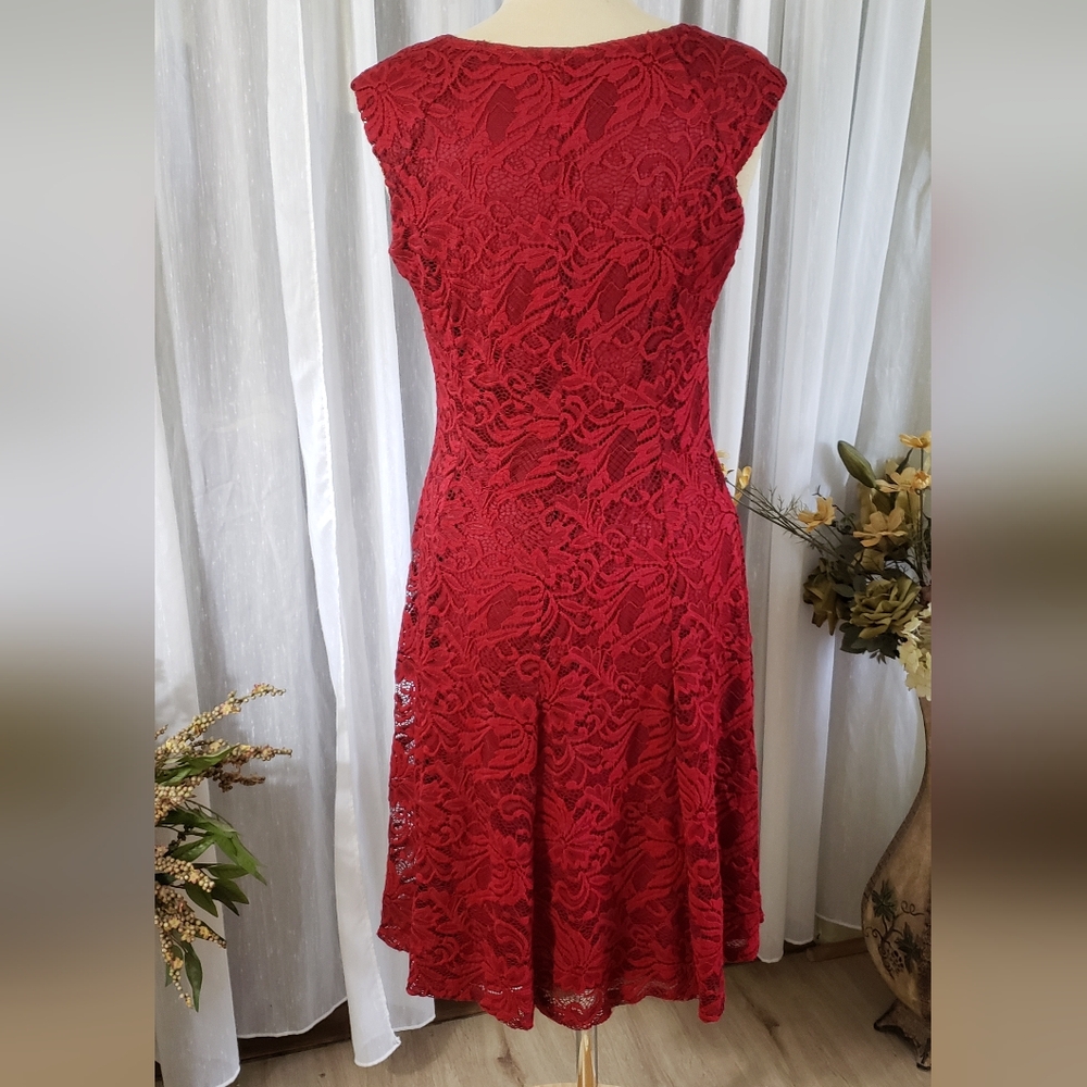 Ronni Nicole Red Dress - Picture 5 of 6